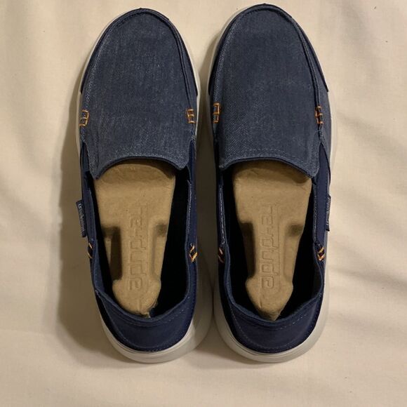 OrthoComfort size 10 slip on canvas loafer walk-in flat shoes - Picture 3 of 12